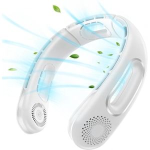 Hotsales Portable Neck Fan, Bladeless Neck Fans Portable Rechargeable - Open Box